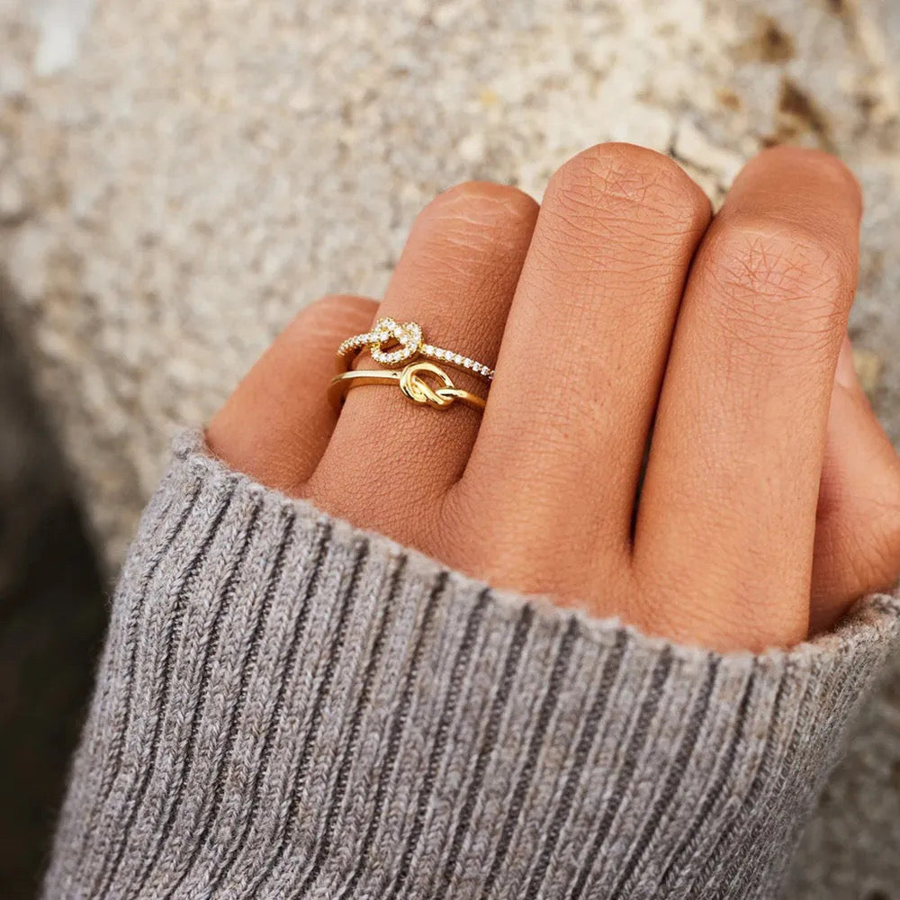 InfinityTwist - Knot Ring✨