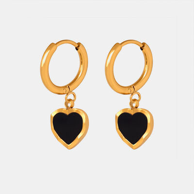 GildedLove 18K Gold-Plated Heart Drops✨