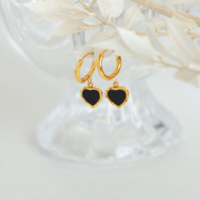 GildedLove 18K Gold-Plated Heart Drops✨